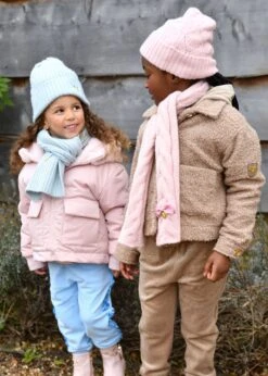 Cathleen Reversible Hooded Coat Pink 12 Cathleen Reversible Hooded Coat Pink -Angels Face Negozio Cathleen Coat Pink Campaign 1