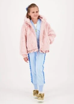 Cathleen Reversible Hooded Coat Pink 14 Cathleen Reversible Hooded Coat Pink -Angels Face Negozio Cathleen Coat Pink Lifestyle 2