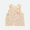 Charlene Sequin Top Caramel -Angels Face Negozio Charlene Top Caramel Front