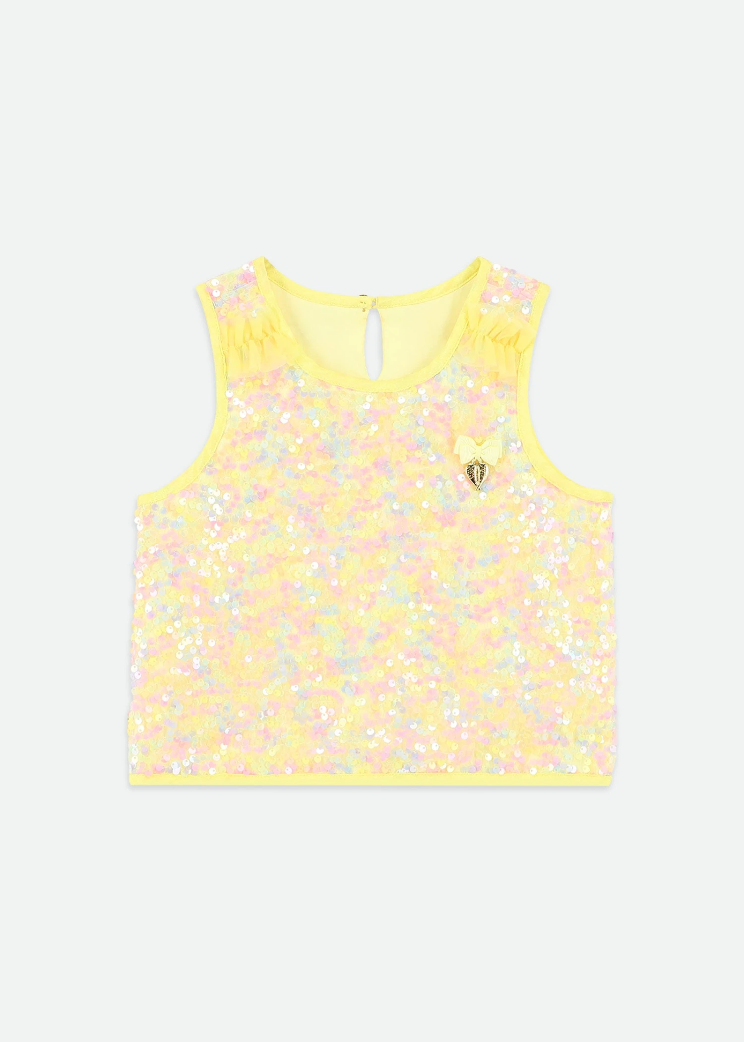 Charlene Sequin Top Sherbert Multi 3 Charlene Sequin Top Sherbert Multi