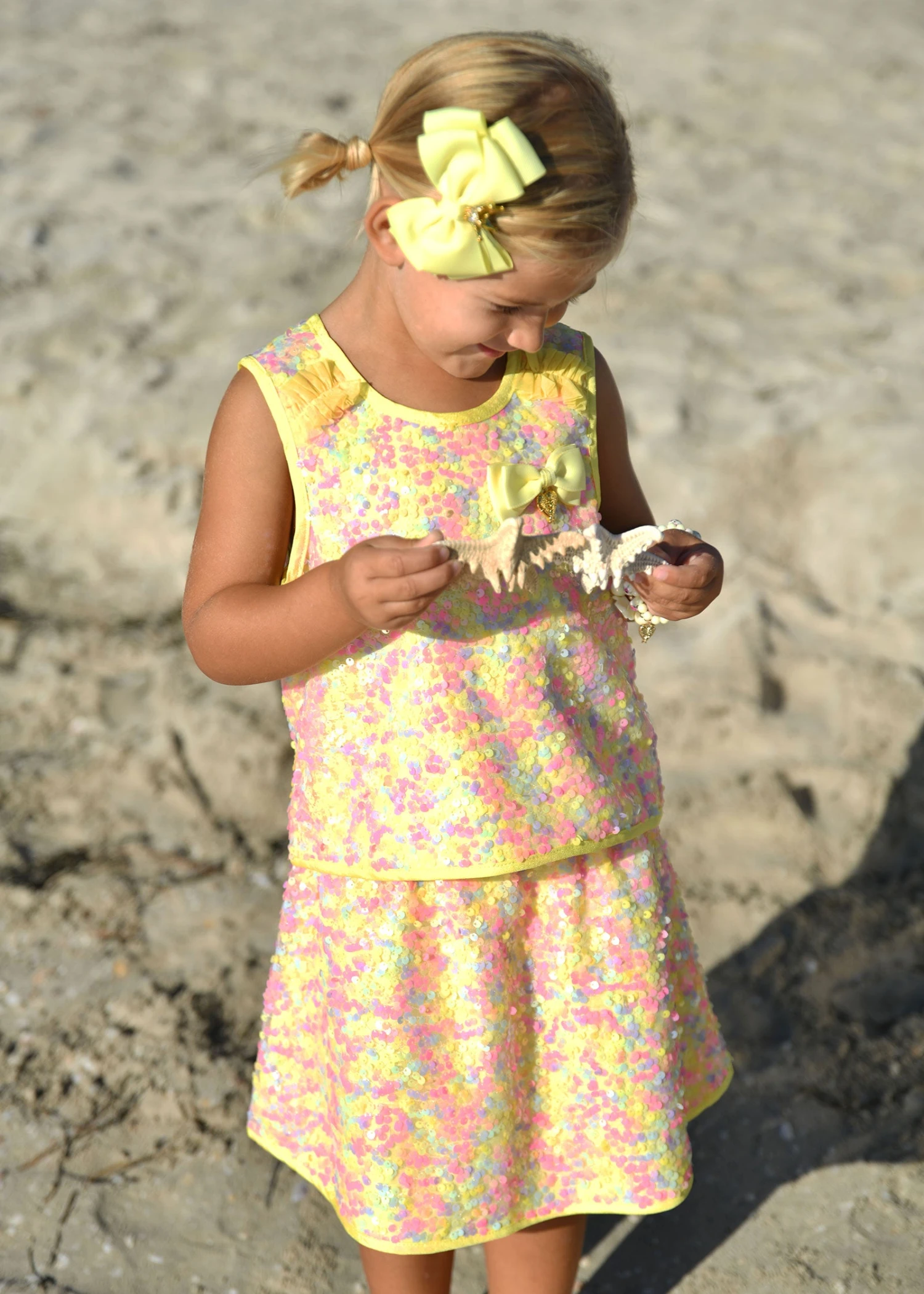 Charlene Sequin Top Sherbert Multi 4 Charlene Sequin Top Sherbert Multi - immagine 2