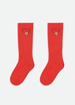 Red Charming Socks