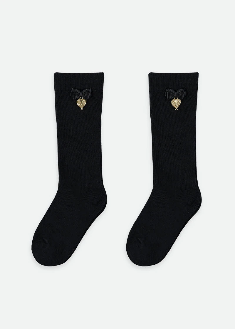 Black Charming Socks 3 Black Charming Socks