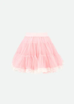 Claridges Lace Trim Tutu Fairy Pink (Without Box) 9 Claridges Lace Trim Tutu Fairy Pink (Without Box) -Angels Face Negozio Claridges Tutu Fairy Pink Back