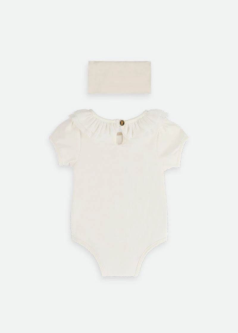 Clementine Babygrow Set Snowdrop 4 Clementine Babygrow Set Snowdrop - immagine 2