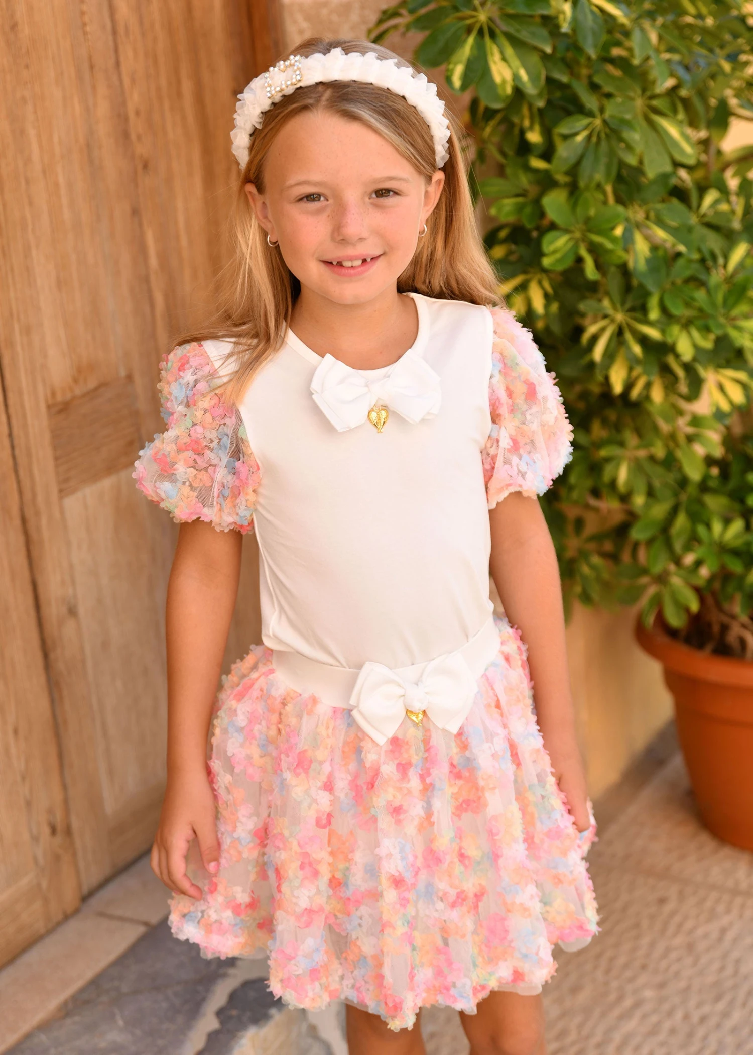 Confetti Top And Skirt Set Snowdrop/Mult 4 Confetti Top And Skirt Set Snowdrop/Mult - immagine 2