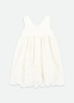 Corella Lace Dress Snowdrop -Angels Face Negozio Corella Dress Snowdrop Back