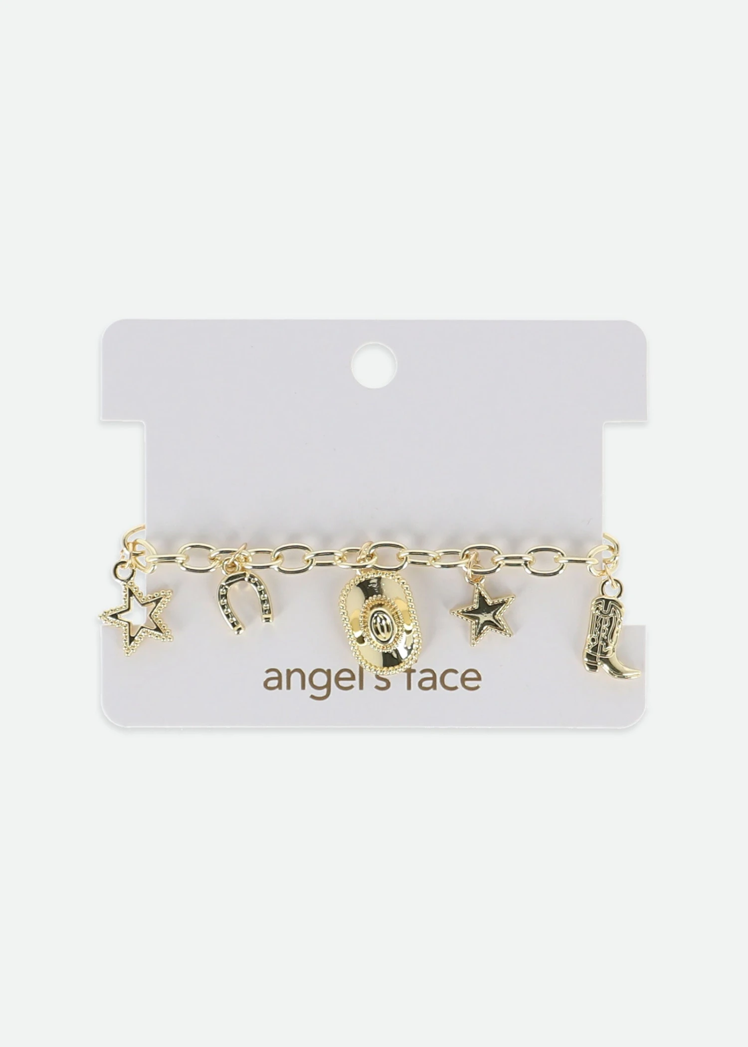 Cowgirl Charm Bracelet Gold 5 Cowgirl Charm Bracelet Gold - immagine 3