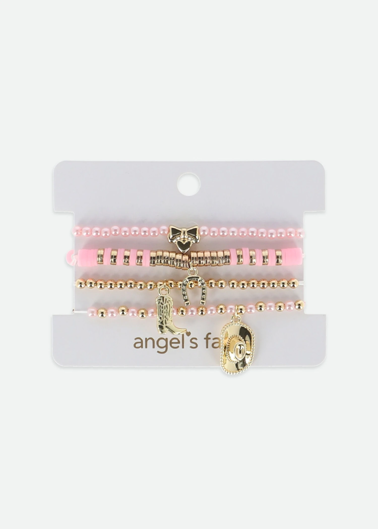 Cowgirl Bracelet Set Pink 5 Cowgirl Bracelet Set Pink - immagine 3
