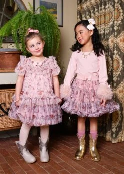 Victoria Rodeo Tulle Dress Blush Pink -Angels Face Negozio Cowgirl Double Lifestyle