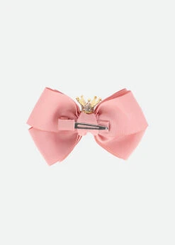Crown Big Bow Blush Pink 7 Crown Big Bow Blush Pink -Angels Face Negozio Crown Big Bow Blush Pink Flat BAck