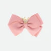 Crown Big Bow Blush Pink