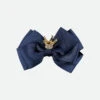 Crown Big Bow Navy -Angels Face Negozio Crown Big Bow Navy
