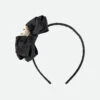 Crown Headband Black 2 Crown Headband Black -Angels Face Negozio Crown Headband Black