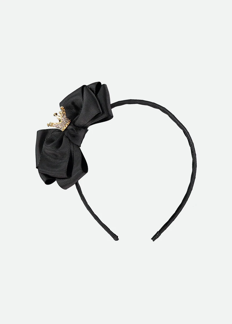 Crown Headband Black 3 Crown Headband Black