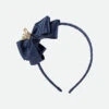 Crown Headband Navy