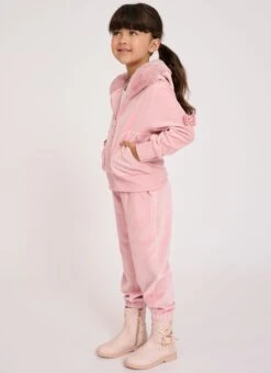 Dacota Velour Jogger Tea Rose -Angels Face Negozio Dacota Jogger Tea Rose Lifestyle