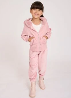 Dacota Velour Jogger Tea Rose -Angels Face Negozio Dacota Jogger Tea Rose Lifestyle 2