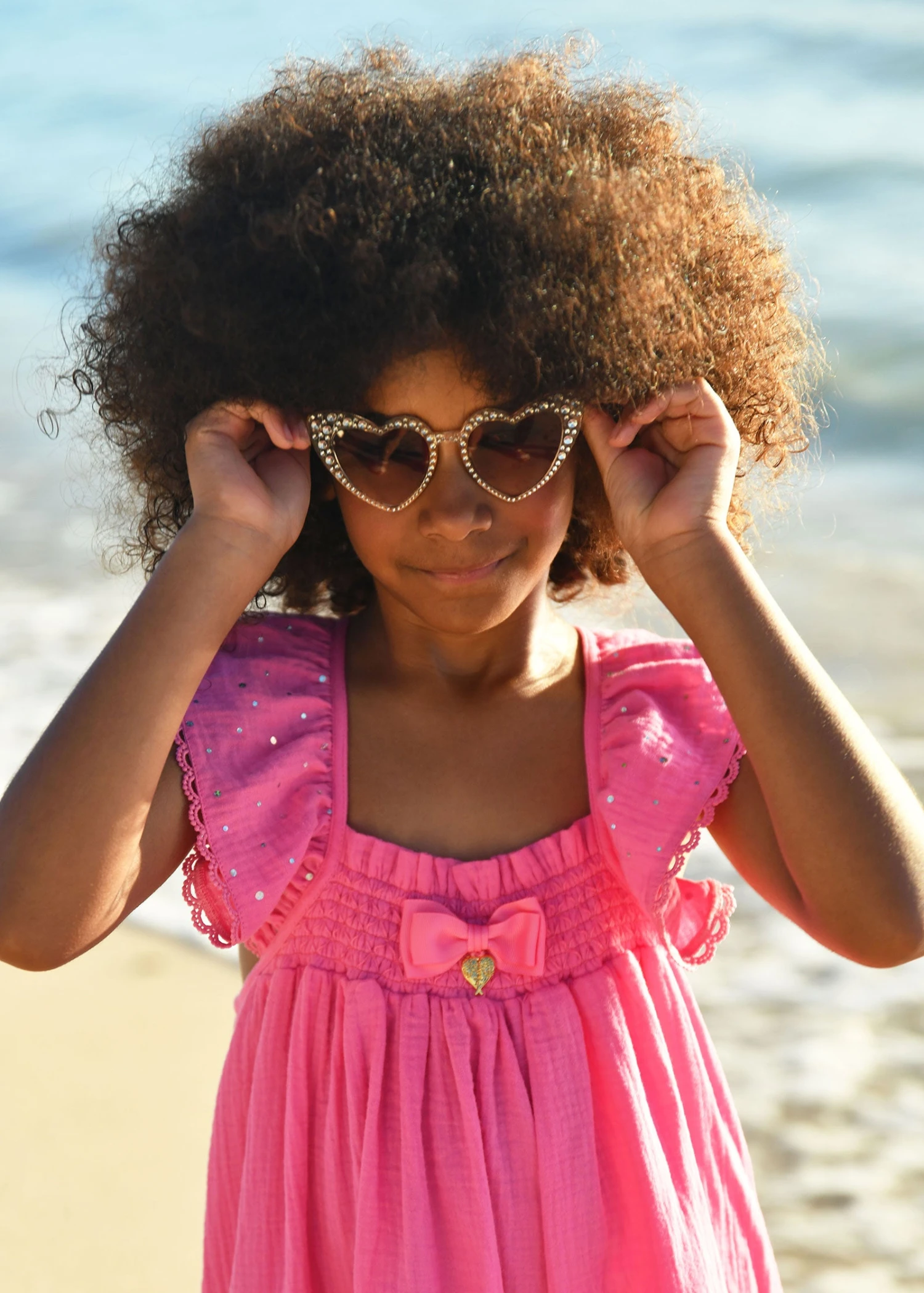 Davita Beach Dress Begonia Pink 6 Davita Beach Dress Begonia Pink - immagine 4