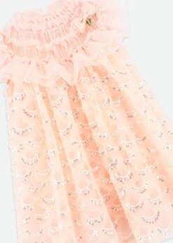 Dominique Sequin Dress Peach -Angels Face Negozio Dominique Dress Pink Detail