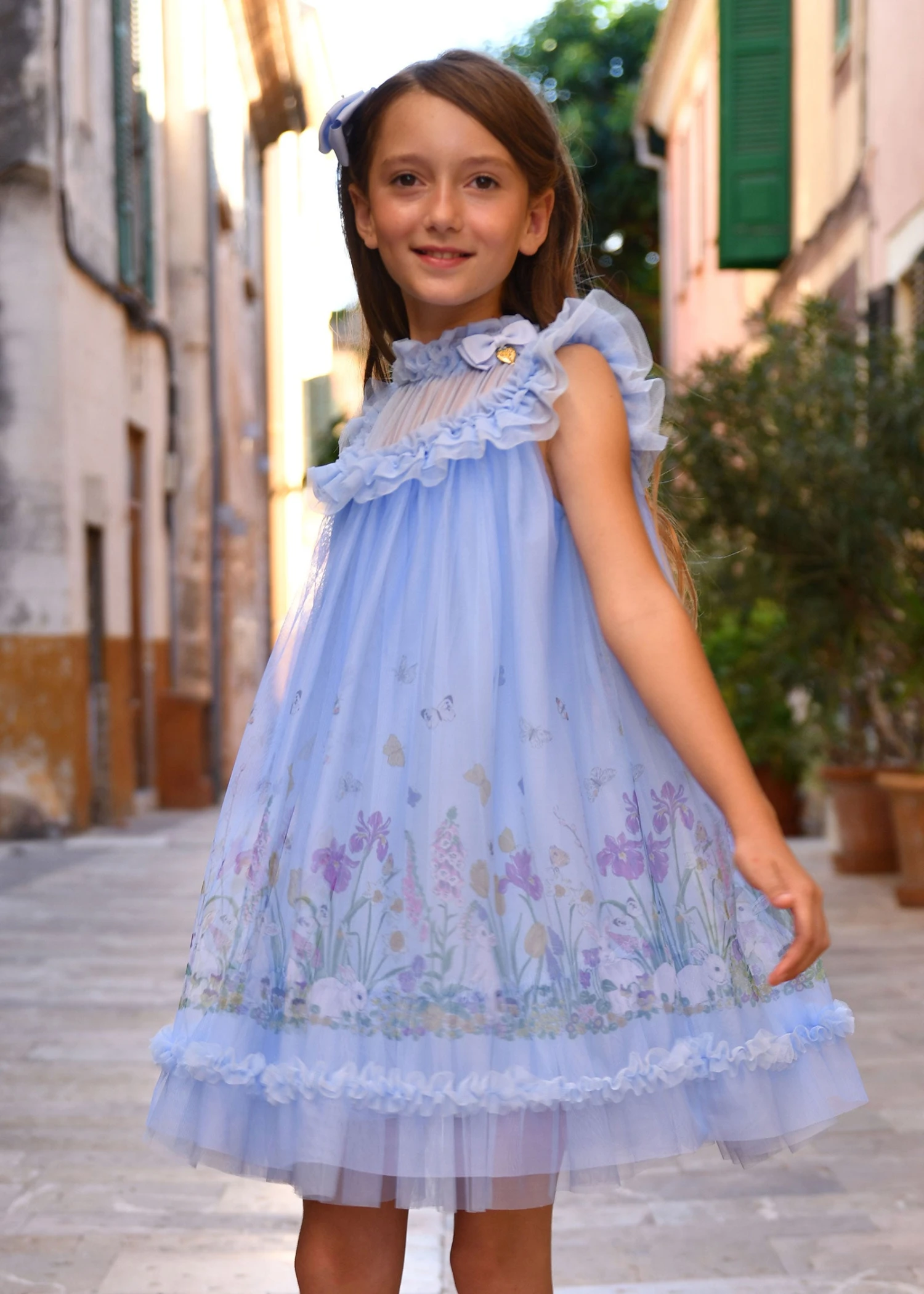 Dominique Bunny Dress Pale Blue 4 Dominique Bunny Dress Pale Blue - immagine 2