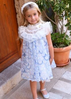 Dominique Sequin Dress Snowdrop -Angels Face Negozio Dominique Dress Snowdrop Campaign