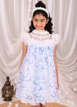 Dominique Sequin Dress Snowdrop -Angels Face Negozio Dominique Dress Snowdrop Lifestyle