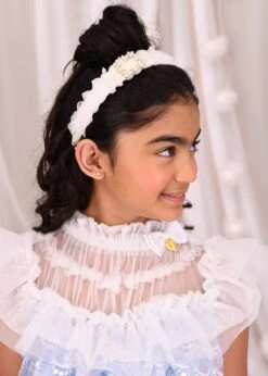 Dominique Sequin Dress Snowdrop -Angels Face Negozio Dominique Dress Snowdrop Lifestyle 2