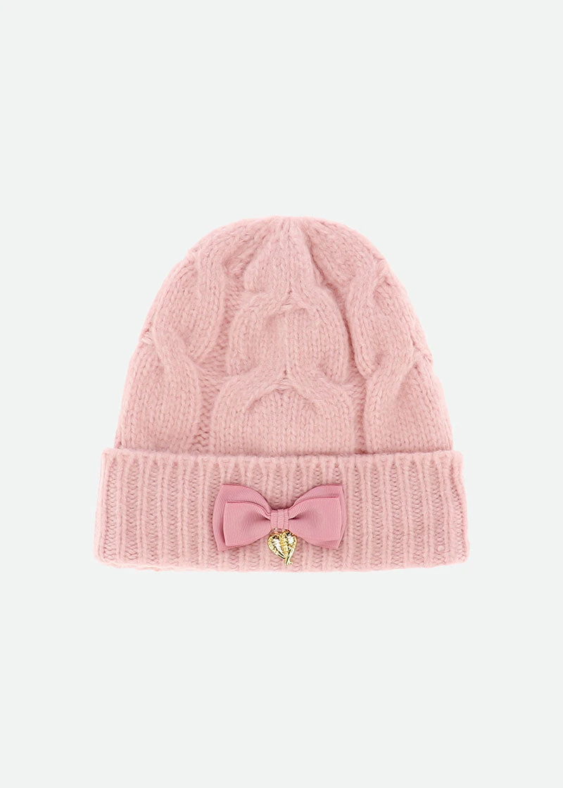 Echo Cable Hat Pink 3 Echo Cable Hat Pink