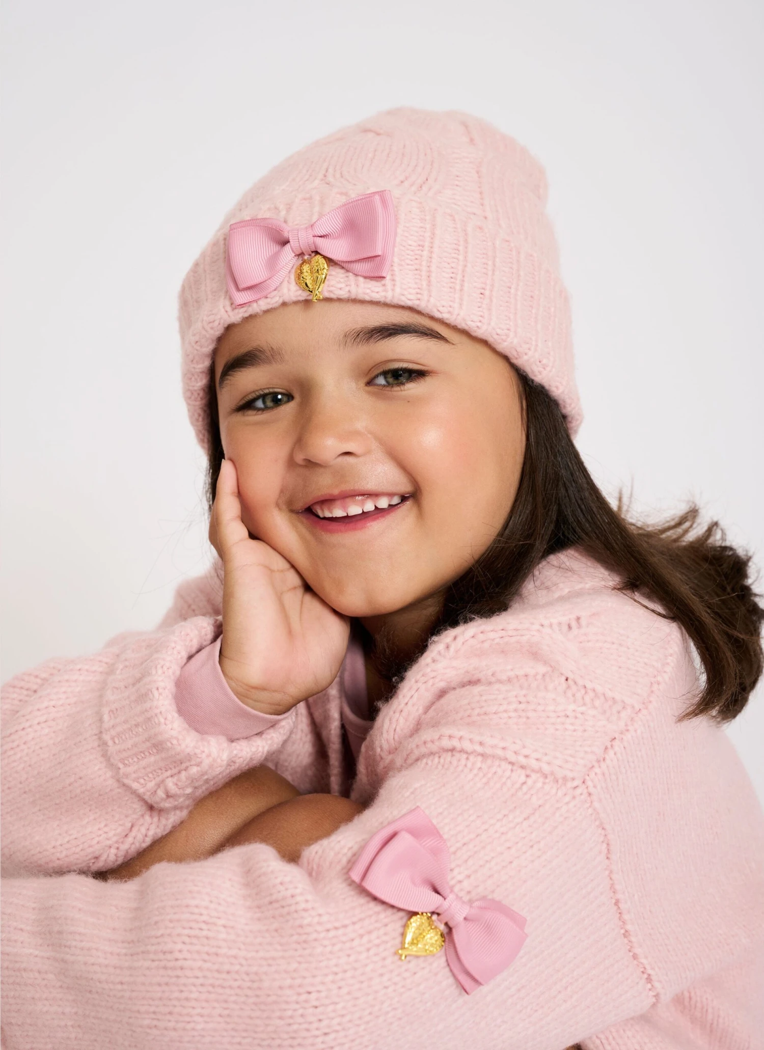 Echo Cable Hat Pink 4 Echo Cable Hat Pink - immagine 2