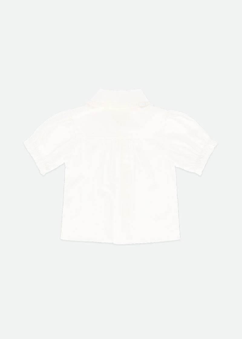 Edie S/S Blouse White 7 Edie S/S Blouse White - immagine 5