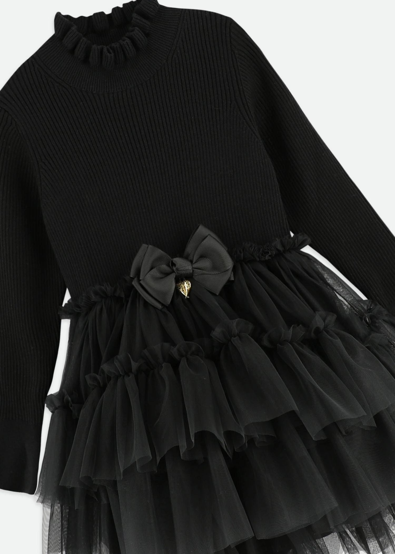 Elin Tulle Dress Black 7 Elin Tulle Dress Black - immagine 5