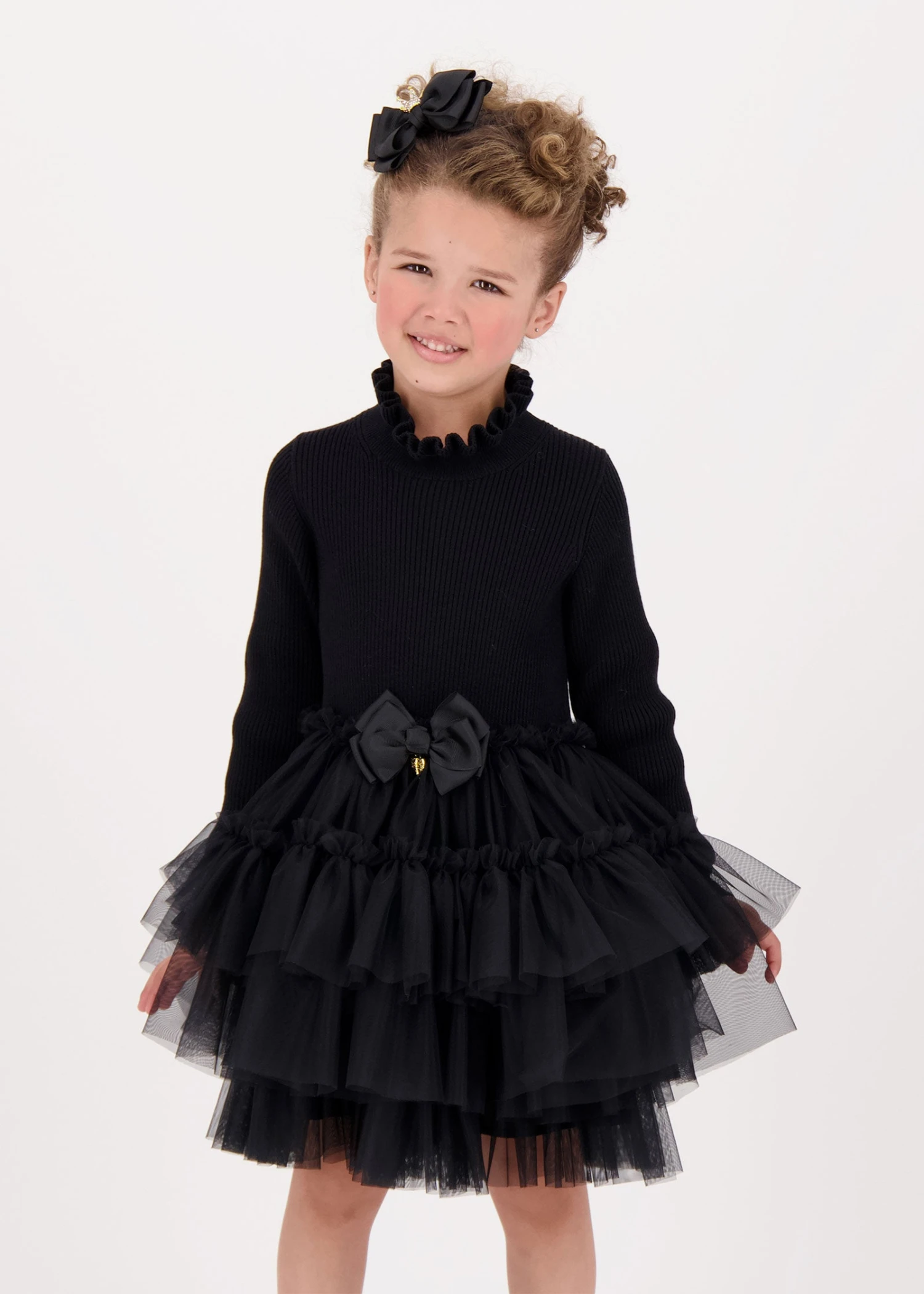 Elin Tulle Dress Black 4 Elin Tulle Dress Black - immagine 2