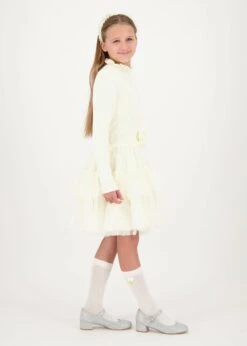 Elin Tulle Dress Vanilla -Angels Face Negozio Elin Dress Vanilla Lifestyle 1