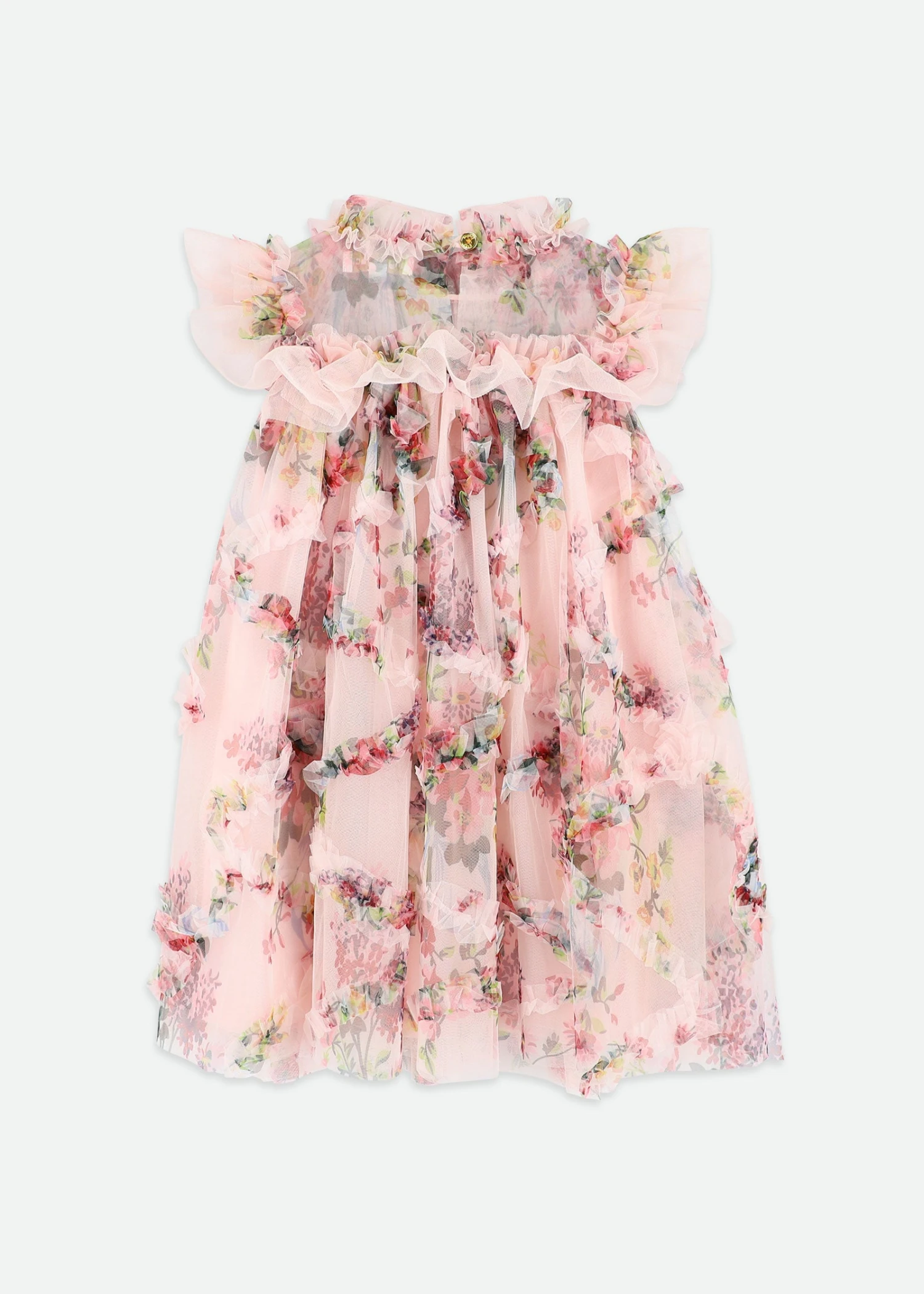 Elle Floral Tulle Dress Pale Pink 6 Elle Floral Tulle Dress Pale Pink - immagine 4