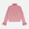 Elma Ribbed Jumper Tea Rose
