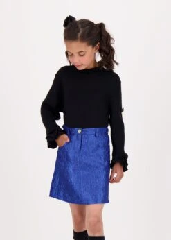 Elma Ribbed Jumper Black -Angels Face Negozio Elma Jumper Black Lifestyle 1