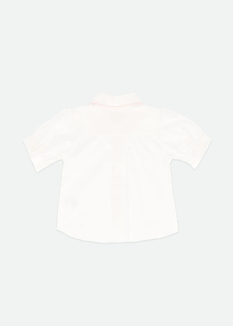 Elouise Sslv Blouse White Pink 7 Elouise Sslv Blouse White Pink - immagine 5