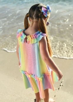 Ember Pleated Dress Rainbow -Angels Face Negozio Ember Dress Rainbow Campaign 1