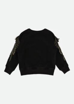 Emelia Sweatshirt Black -Angels Face Negozio Emelia Sweatshirt Black Back