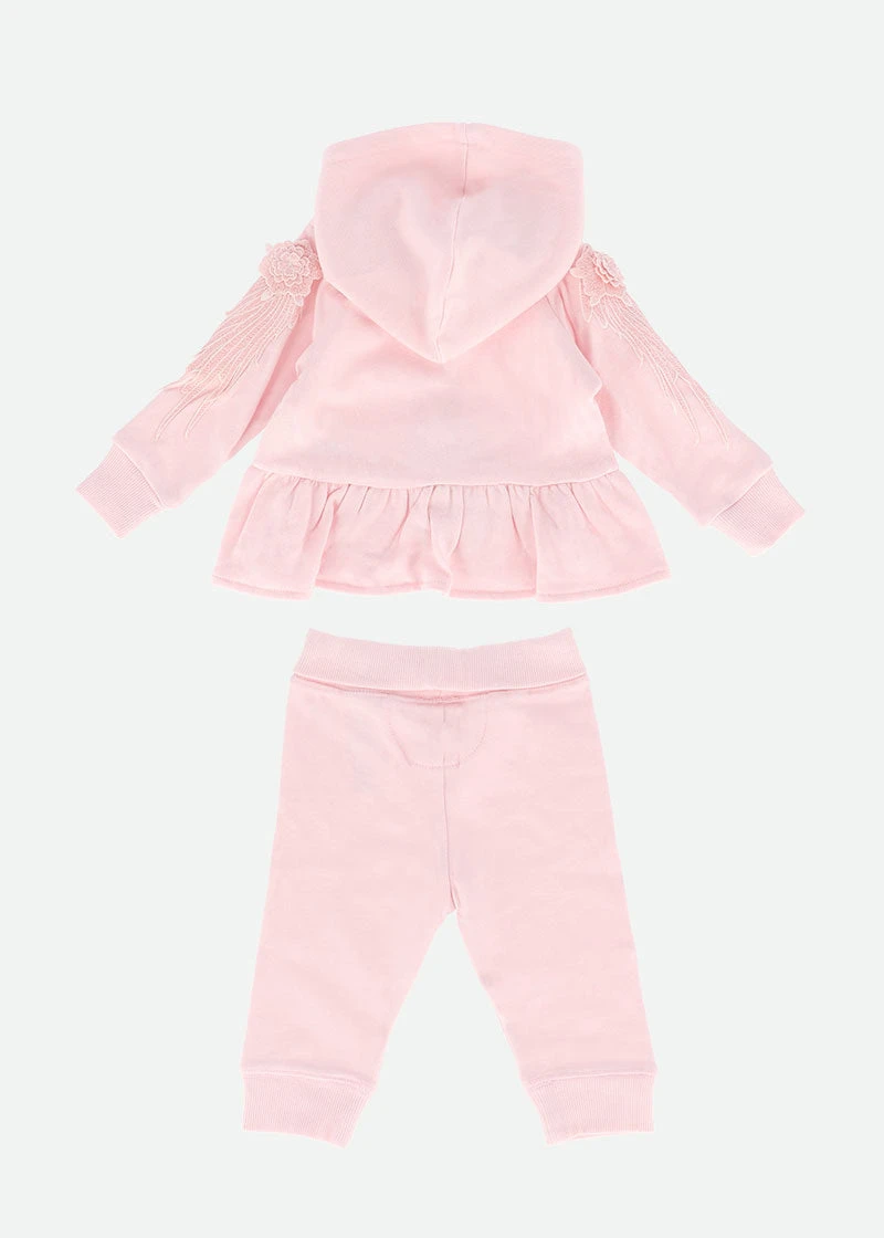 Eos Baby Tracksuit Ballet Pink 4 Eos Baby Tracksuit Ballet Pink - immagine 2