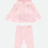 Eos Baby Tracksuit Ballet Pink 2 Eos Baby Tracksuit Ballet Pink -Angels Face Negozio Eos Baby Tracksuit Pink Front