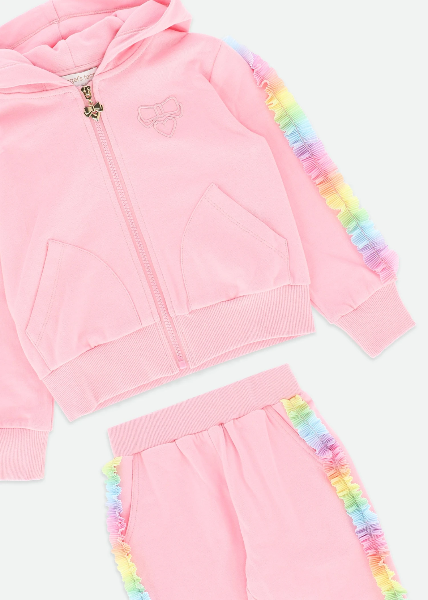 Estella Rainbow Trim Tracksuit Fairy Pink 7 Estella Rainbow Trim Tracksuit Fairy Pink - immagine 5