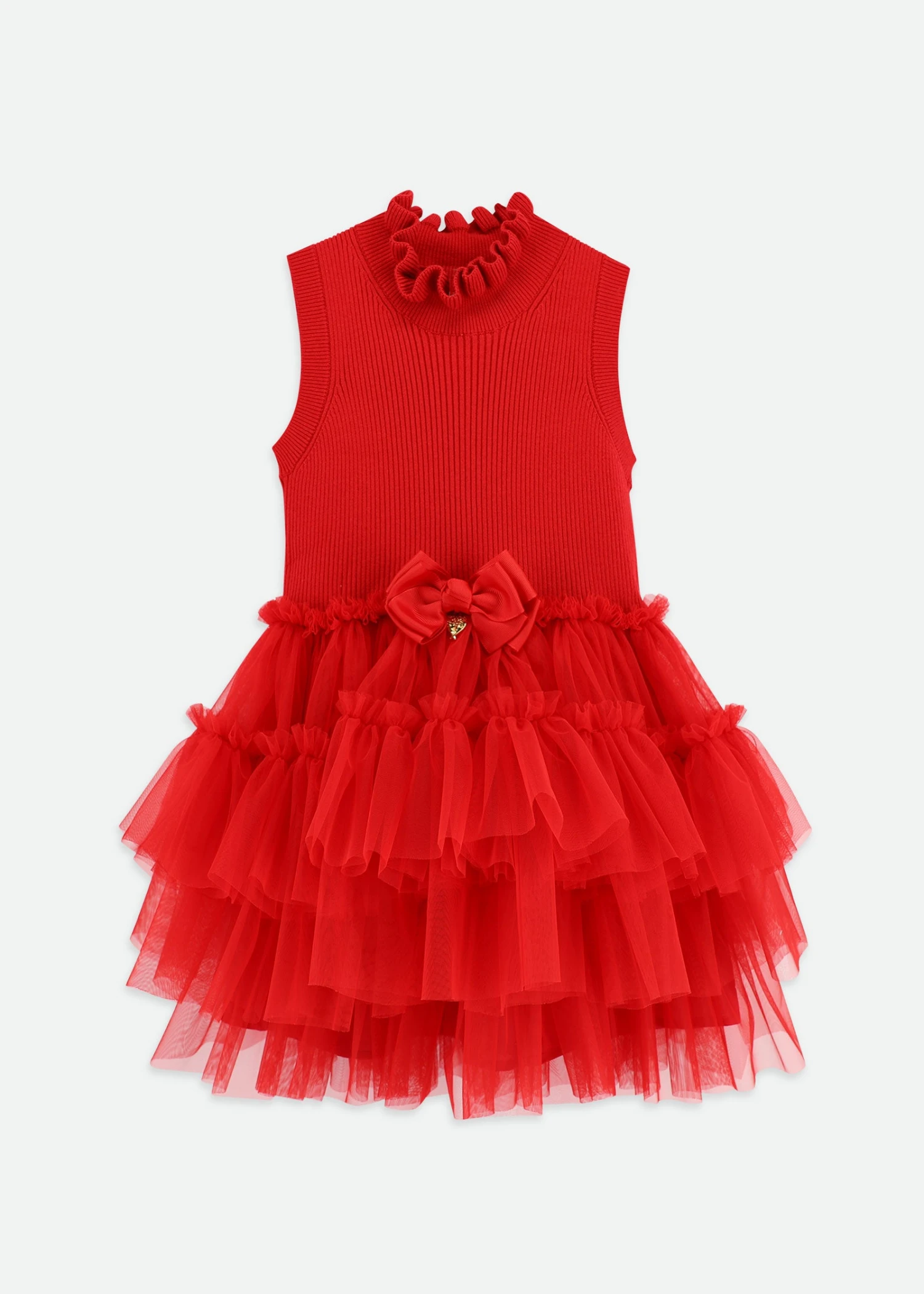 Eunice Knit Dress Red 3 Eunice Knit Dress Red