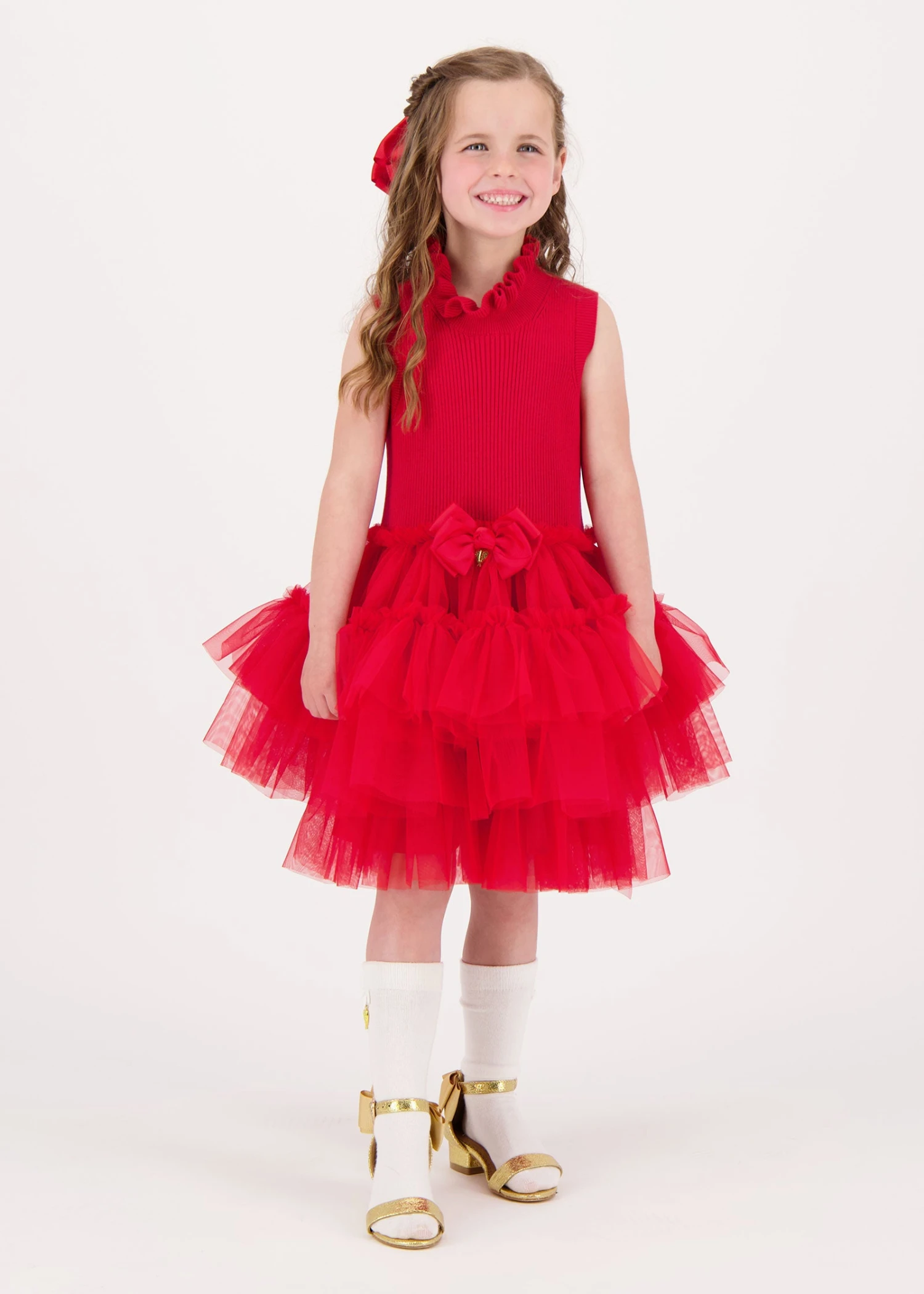 Eunice Knit Dress Red 4 Eunice Knit Dress Red - immagine 2