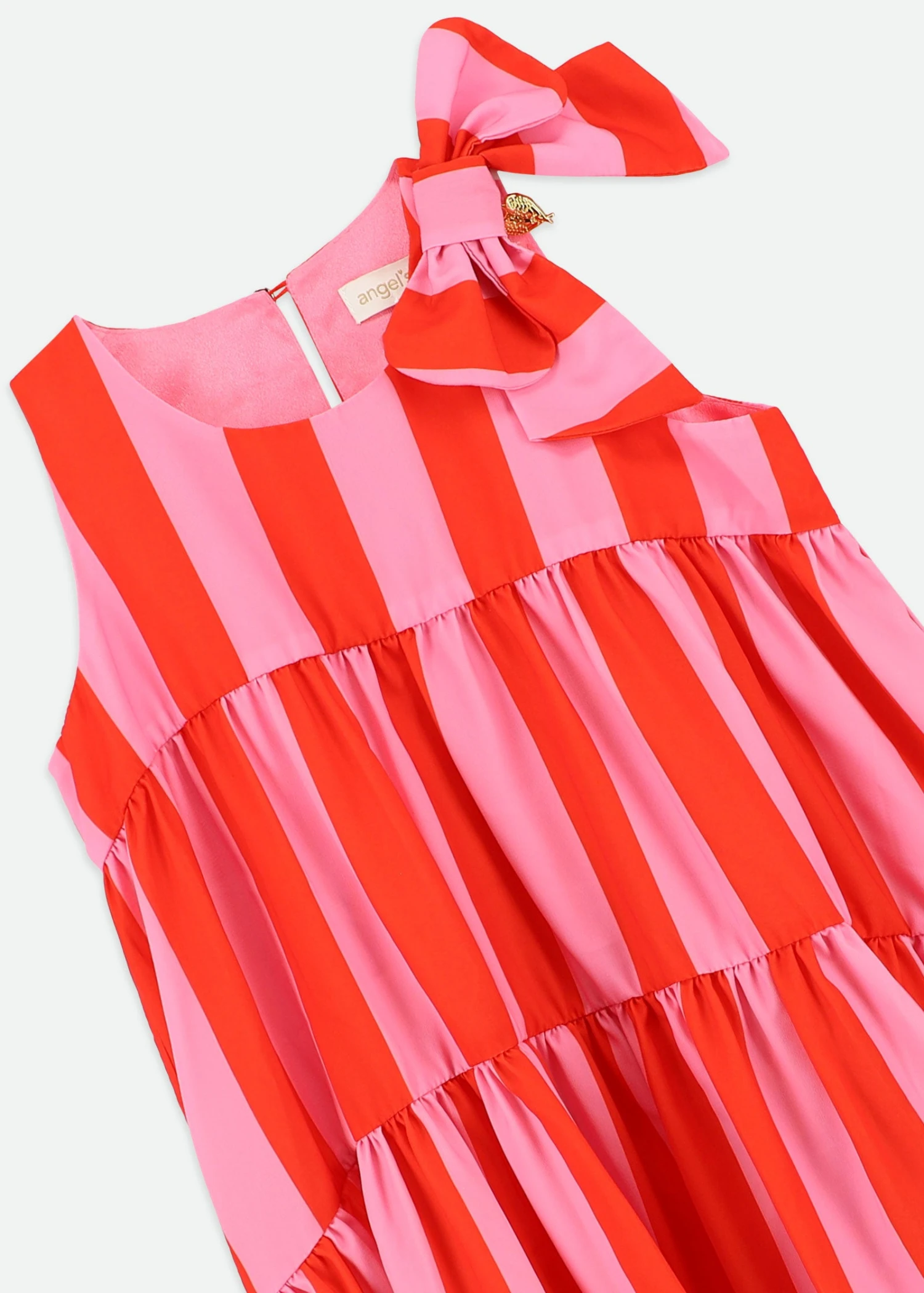 Fallon Striped Dress Pink/Red 6 Fallon Striped Dress Pink/Red - immagine 4