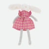 Fifi Pop Pink Houndstooth 2 Fifi Pop Pink Houndstooth -Angels Face Negozio Fifi Doll Pink Front