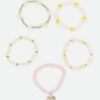 Sherbert Flower Bracelet Set 1 Sherbert Flower Bracelet Set -Angels Face Negozio Flower Bracelet Sherbert Set