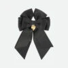 French Bow Clip Black