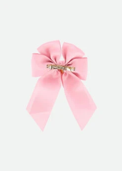 French Bow Clip Tea Rose -Angels Face Negozio French Bow Tearose Back